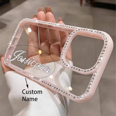Shein Personalized Name Letters Rhinestone Pattern