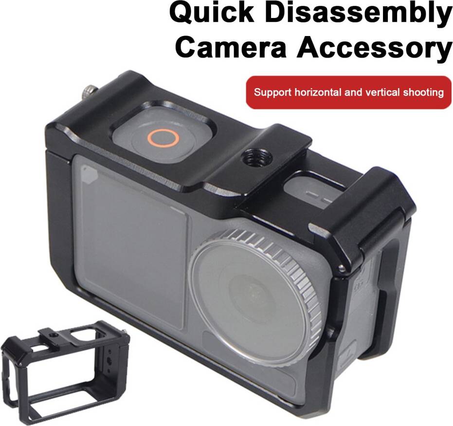 Action Camera Cage Rustproof Lightweight