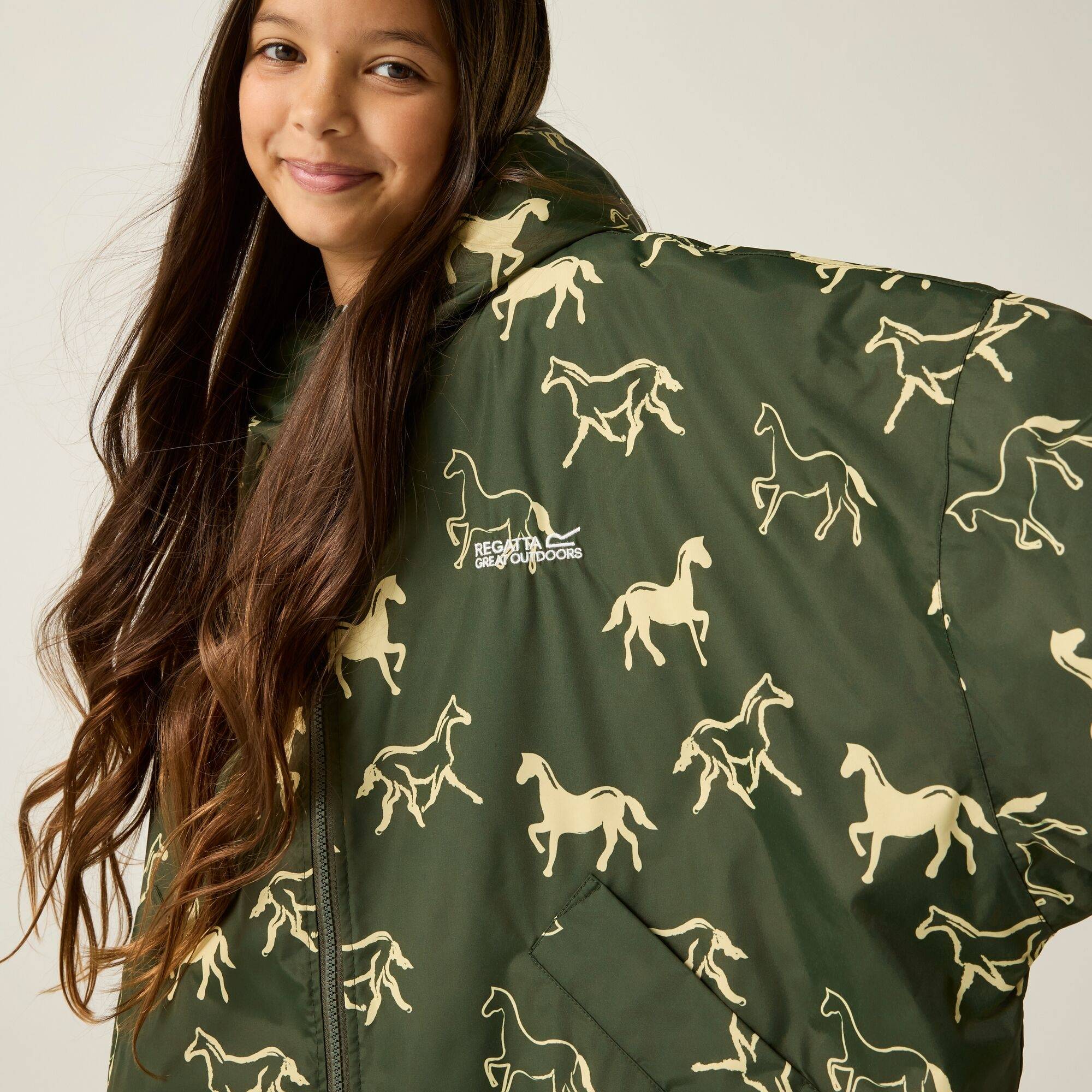 Changing robe regatta Regatta Junior Changing Robe - Green