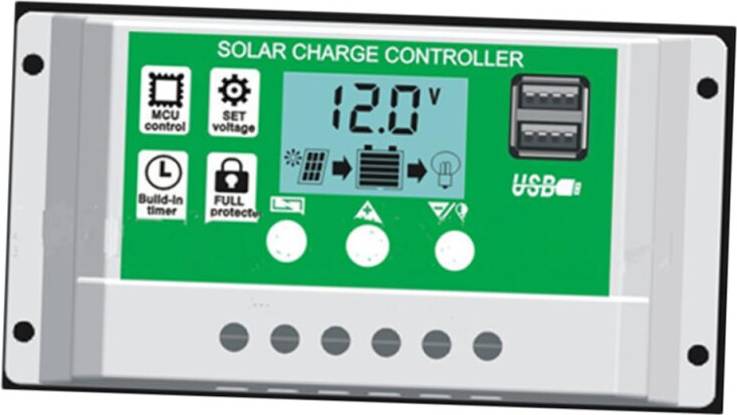 12v solar 12V Solar Charge Controller Dual USB