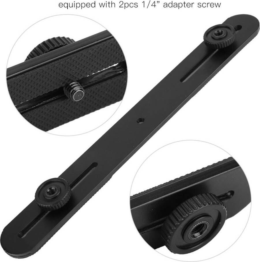 Universal Dual Flash Bracket Halter 2 Adapter