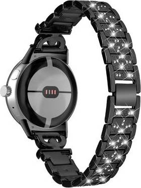 Google Pixel Watch Rhinestone Stainless Steel Strap