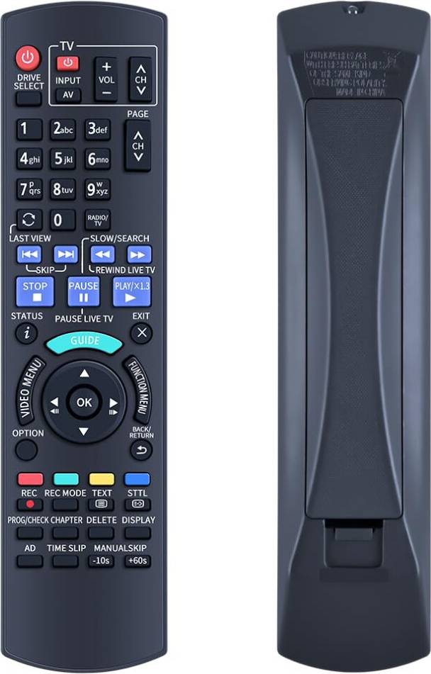 Dvd recorder panasonic Remote Control Replacement Panasonic DVD Recorder