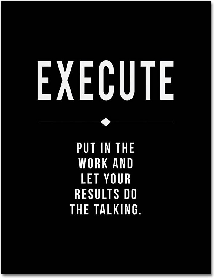 Affisch Execute Poster