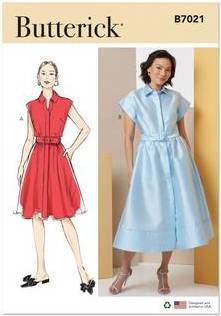 Buttericks Butterick Sewing Pattern 7021