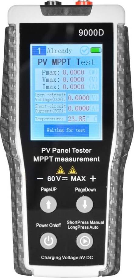 Photovoltaic Module Tester MPPT For Solar Panel