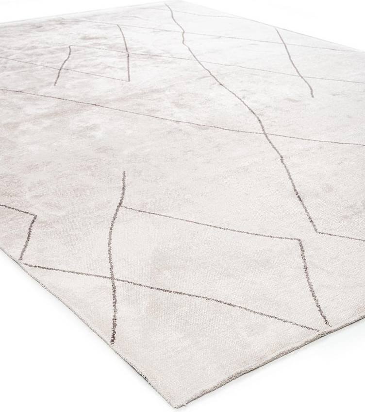 Ebern Designs Abstract Area Rug Rectangle 160 x 230 cm Grey