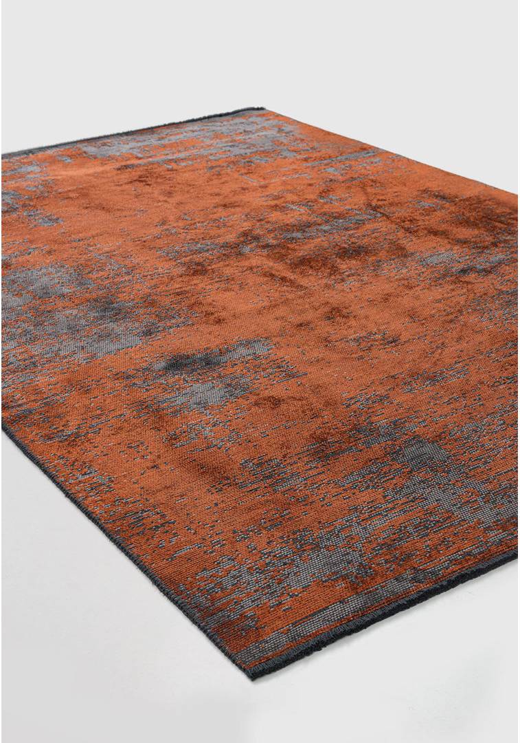 Ebern Designs Abstract Area Rug Rectangle 5'3" x 7'6" Brown