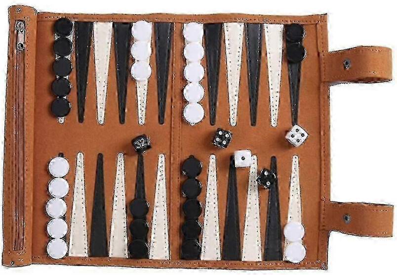Portable Backgammon Board Game Set