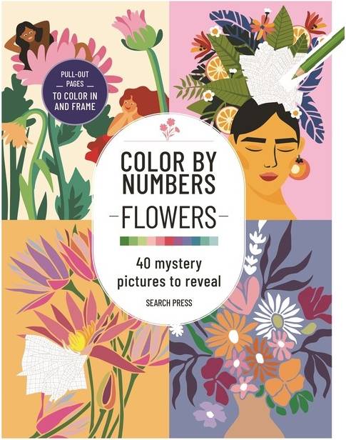 Color by Numbers Flowers