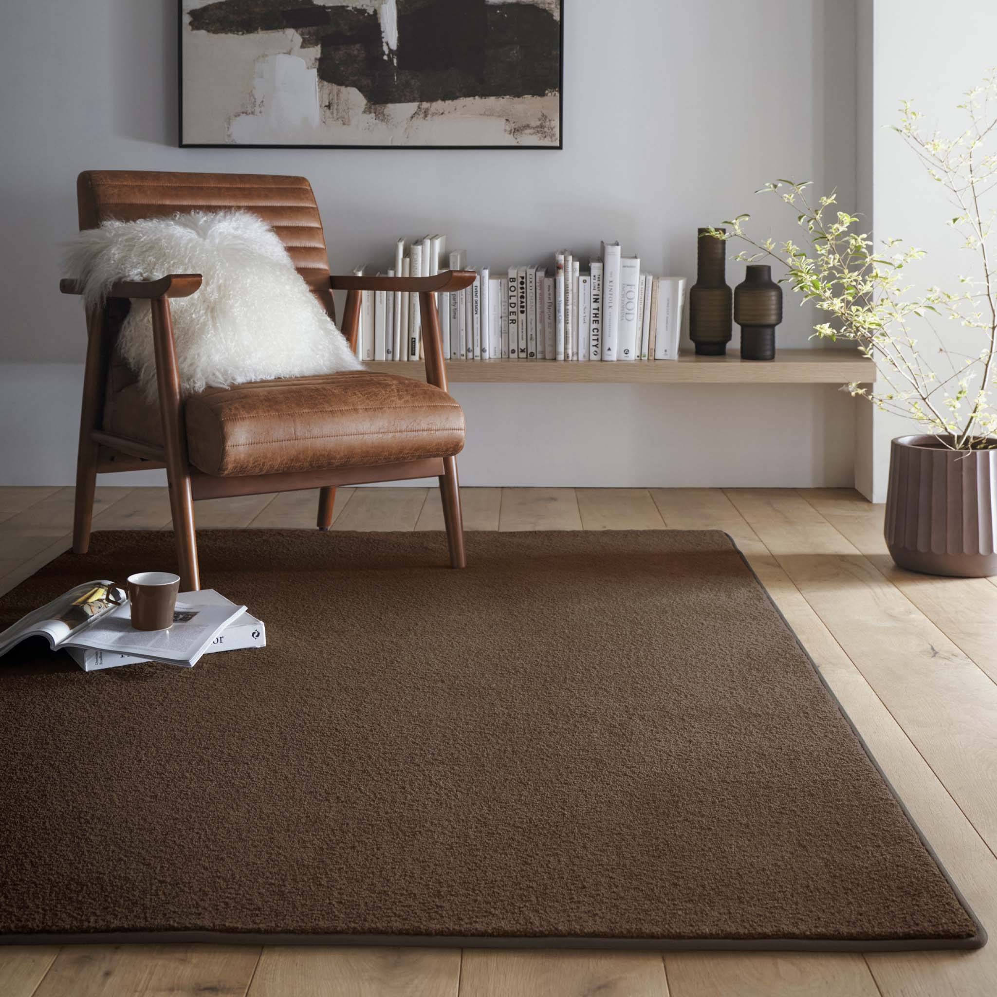 Hug Rug Sense Stone Brown