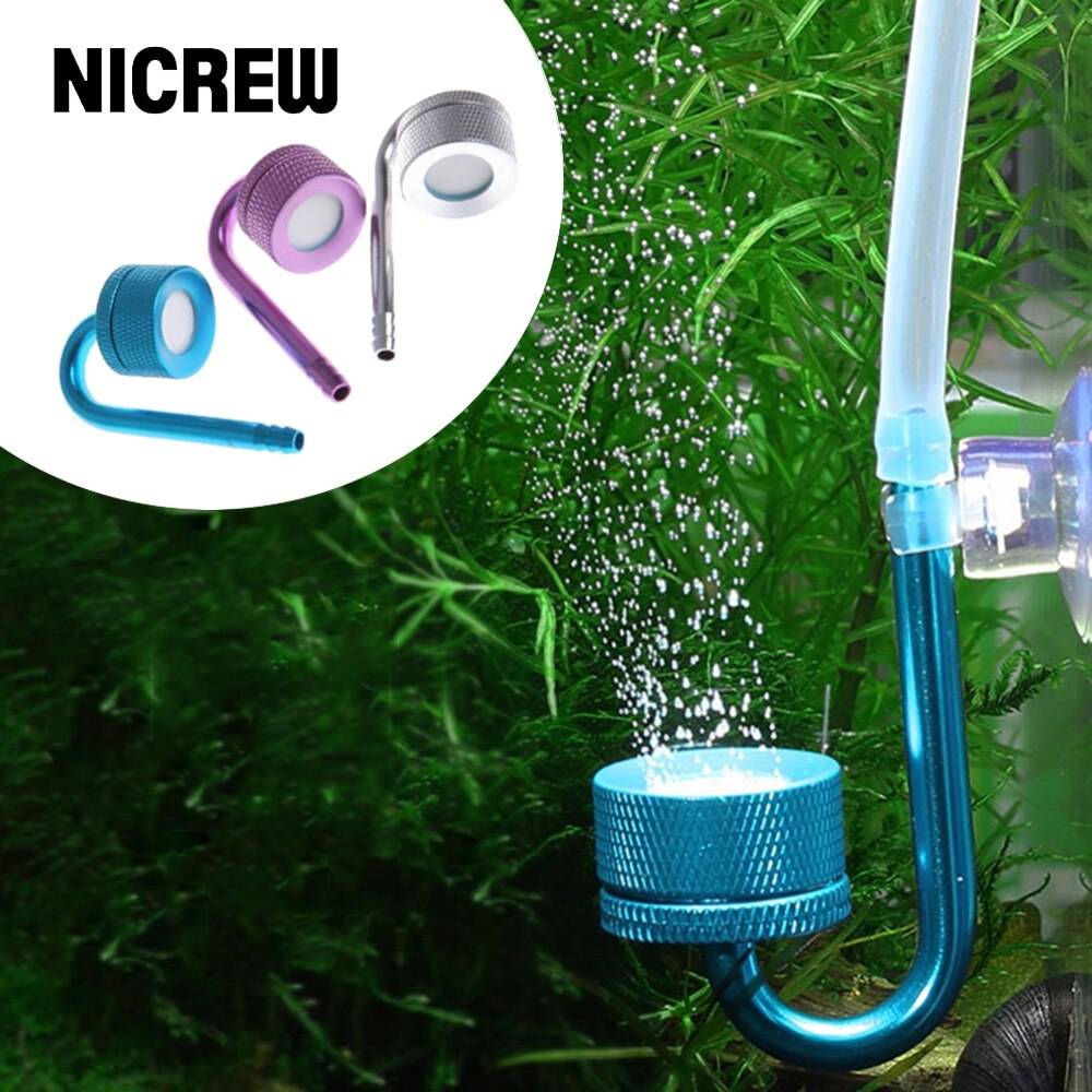Aquarium Co2 Atomizer System Diffuser Blå