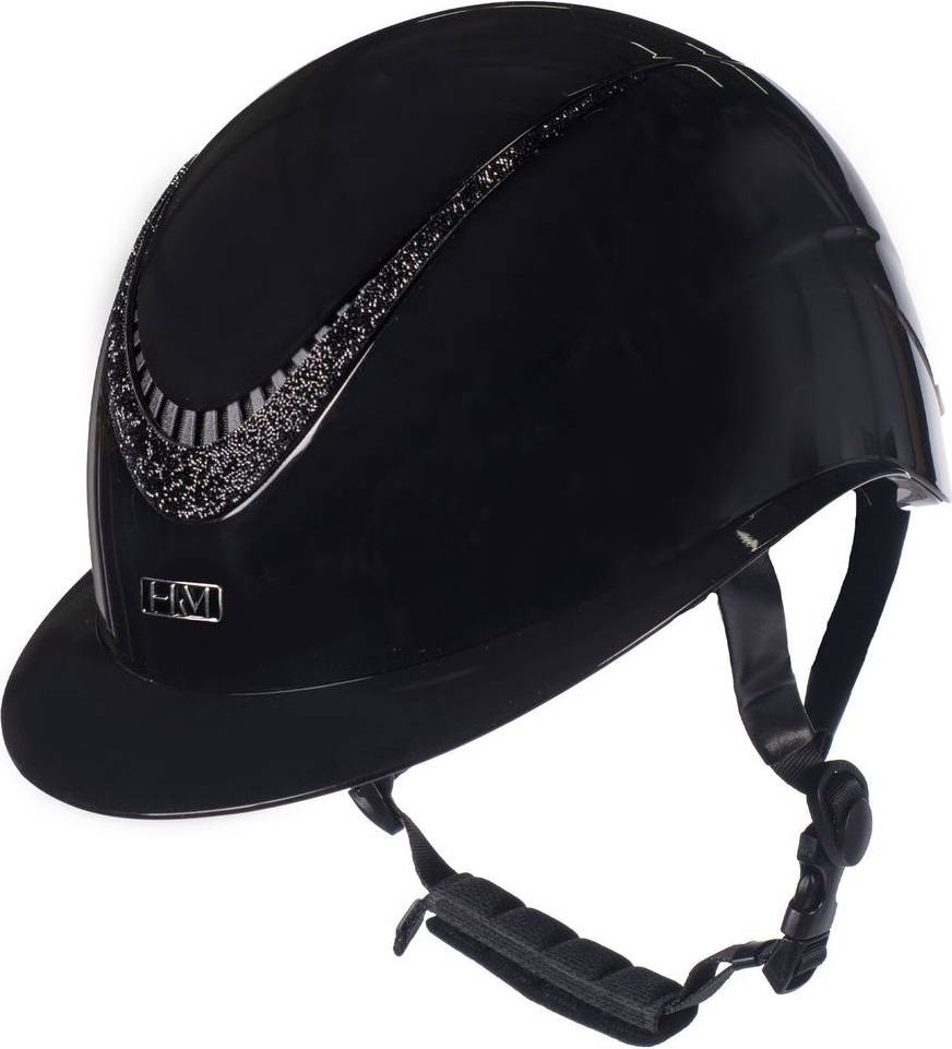 HKM Ridehjelm Alarion Brillant - Sort Sort