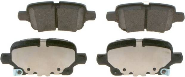 Bosch Brake Pads Car Rear Axle ECE-R90 Copper-Free 1 Set