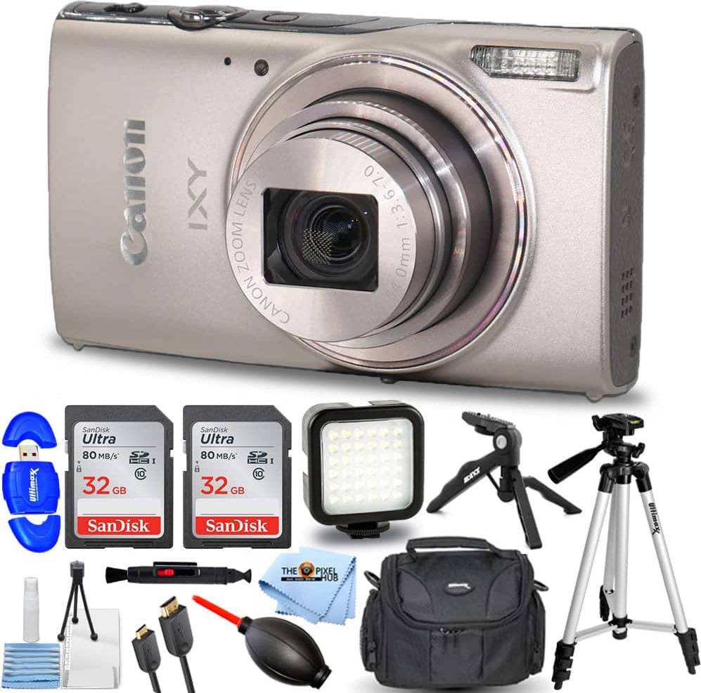 Canon ixy Canon Compact Digital Camera IXY 650 HS M 12PC Kit