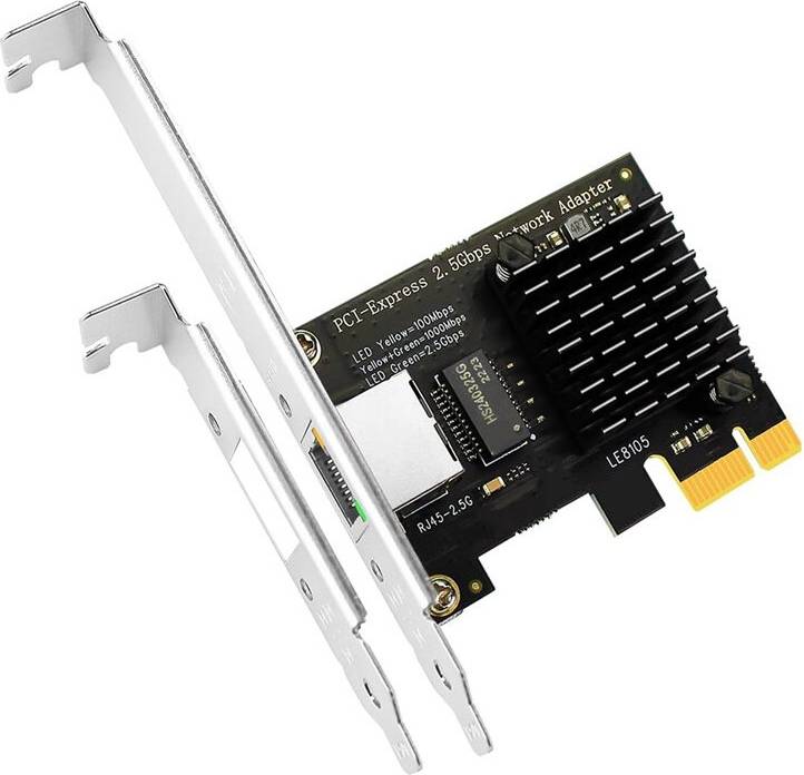 Kepptory 2.5Gb PCIe Network Card RJ45 LAN