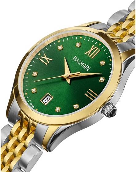 Balmain Quartz Classic R Montre Analogique Acier Inoxydable Doré