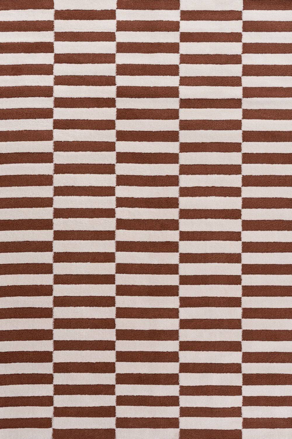 THE RUGS Loft Striped Living Room Area Rug Runners 200 x 290 cm