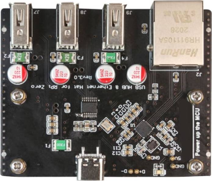 Exogio RPi0-3U1ETH Raspberry Pi Zero Expansion Board