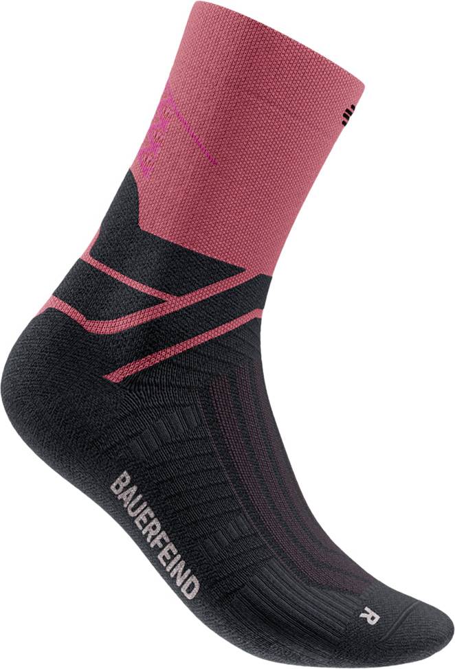 Bauerfeind Run Performance Mid Cut Socks - Rot