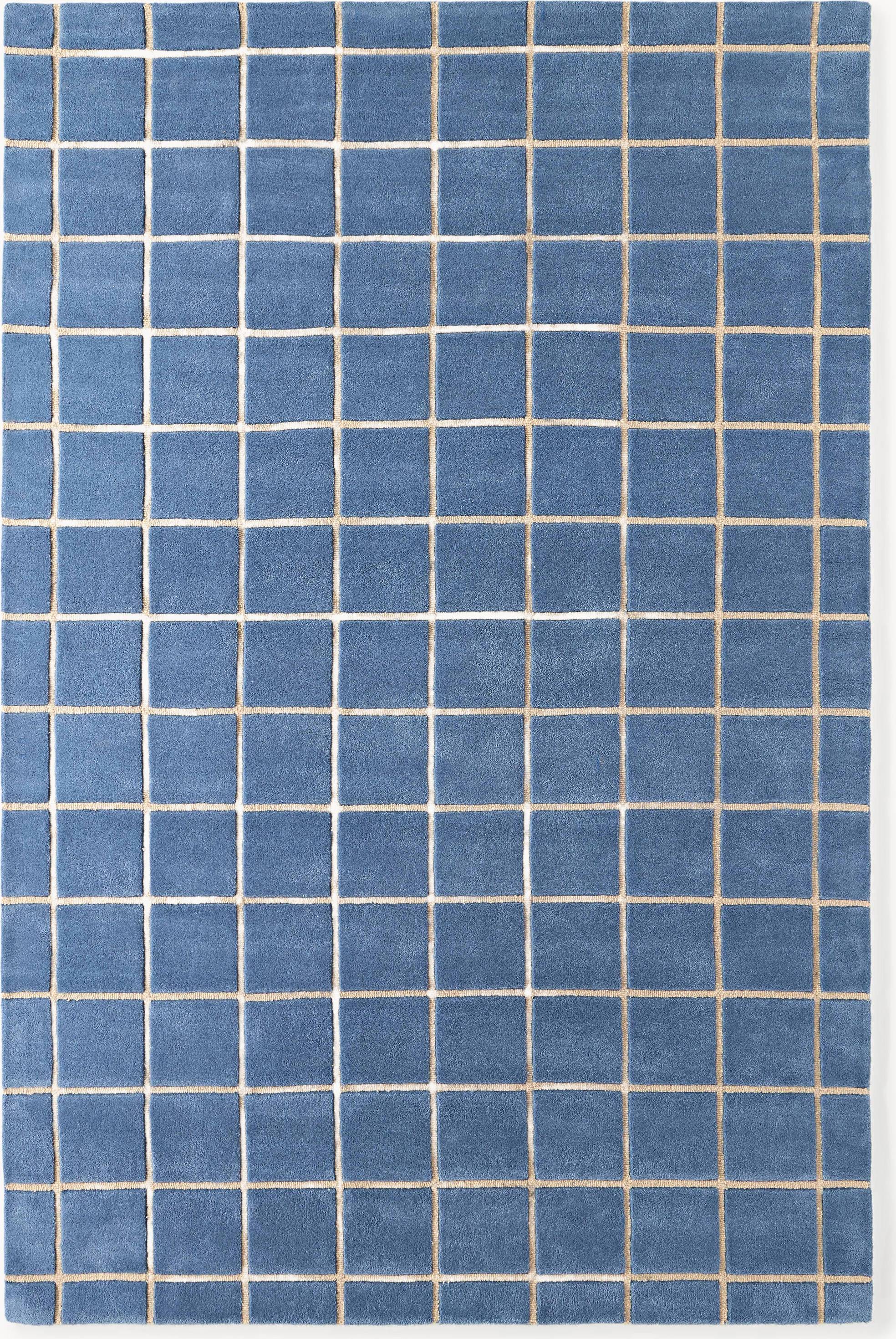 Westwing Collection Hand-Tufted High-Low Wool Rug Kallie