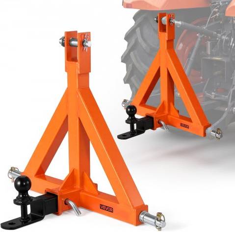 3 point hitch VEVOR 3 Point Trailer Hitch with 2 Inch Receiver