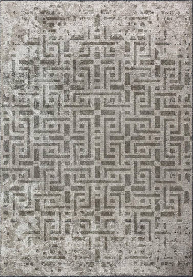 Ebern Designs Distressed Area Rug Rectangle 5'3" x 7'7" Brown