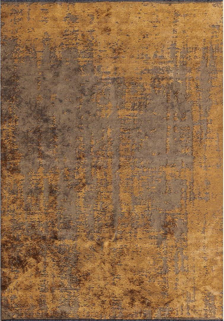 Ebern Designs Abstract Area Rug Rectangle 5'3" x 7'6" Brown