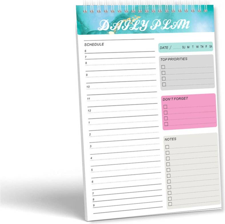 To-Do List Notepad Meeting Notebook 2024