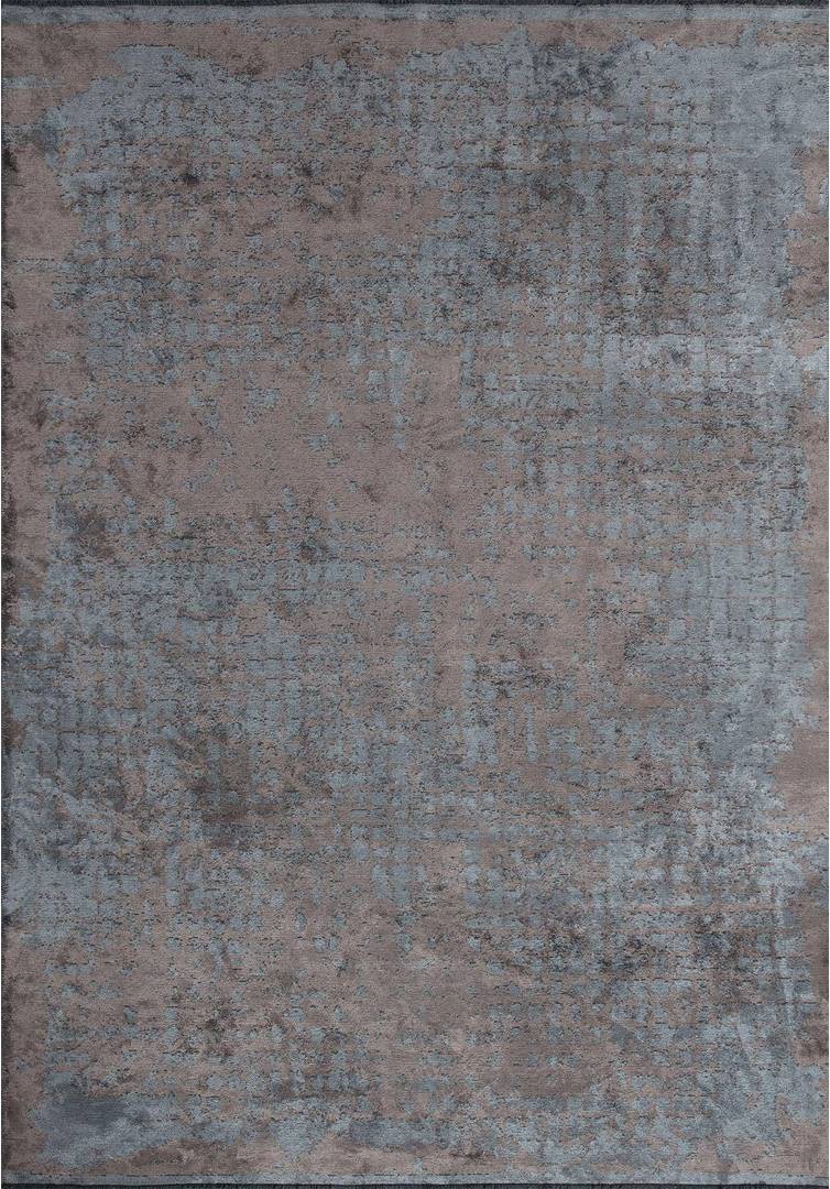 Ebern Designs Abstract Area Rug Rectangle 5'3" x 7'7" Blue