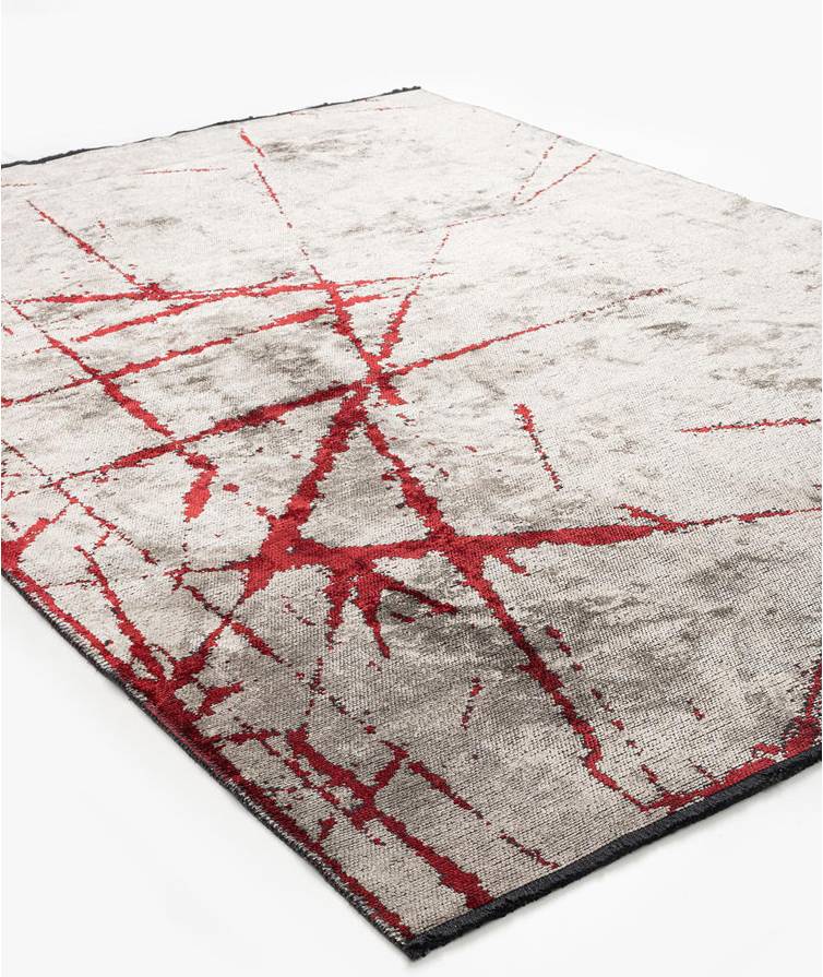Ebern Designs Abstract Hand Loom Area Rug Rectangle 7'10' x 11'1 Grey