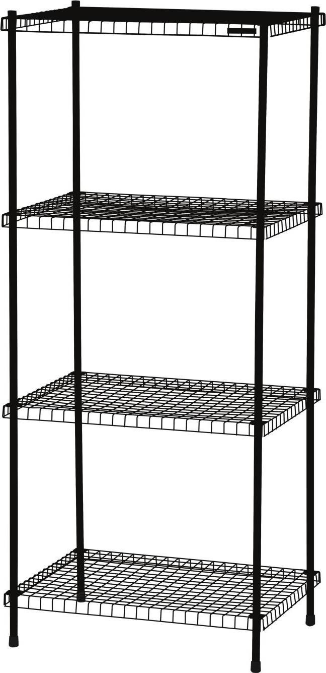 Kalager Design Pipe Rack 1 x 3 Sort Hylde