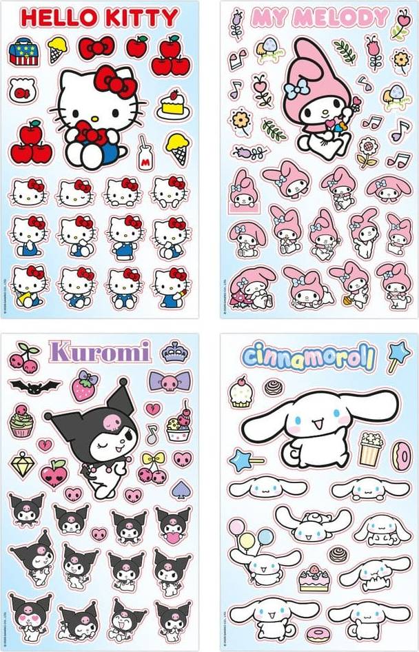 Sanrio Sticker Pack Hello Kitty Friends 04 Basic