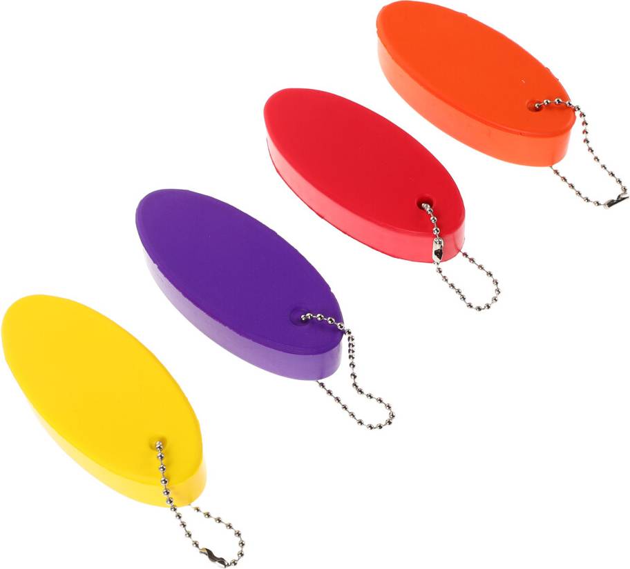 Happyyami Small Floating Keychain Polyurethane Key Ring