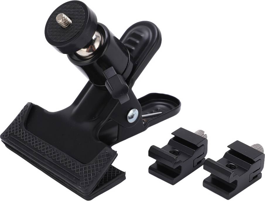 360 Rotation Camera Clip Clamp Flash Reflector