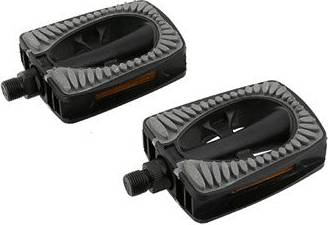 Simson Metropool Comfort Pedalsæt Sort