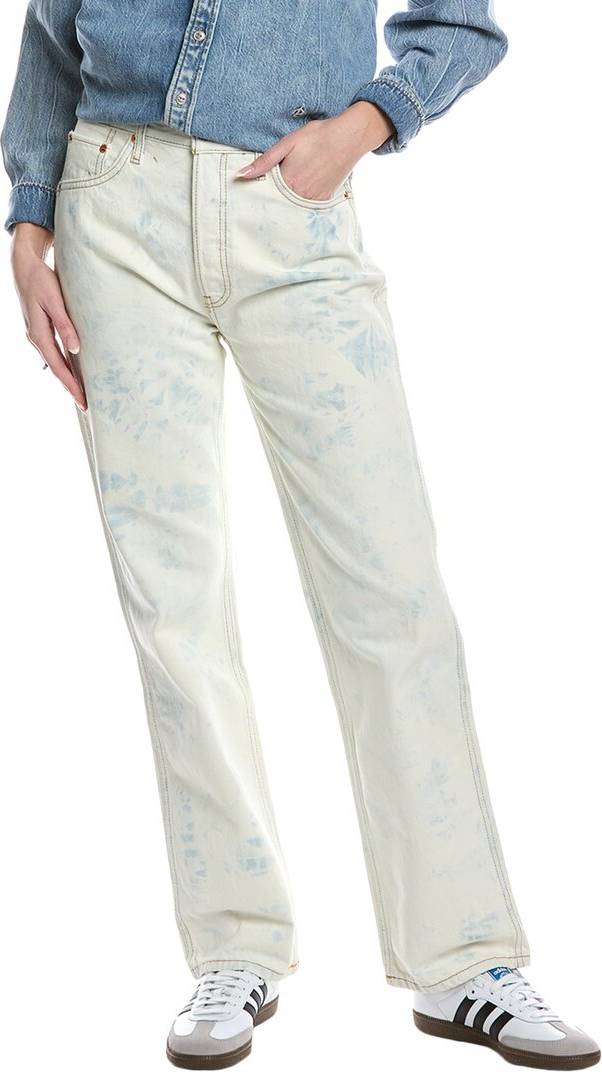 High-Rise Loose Sunbleach Jean