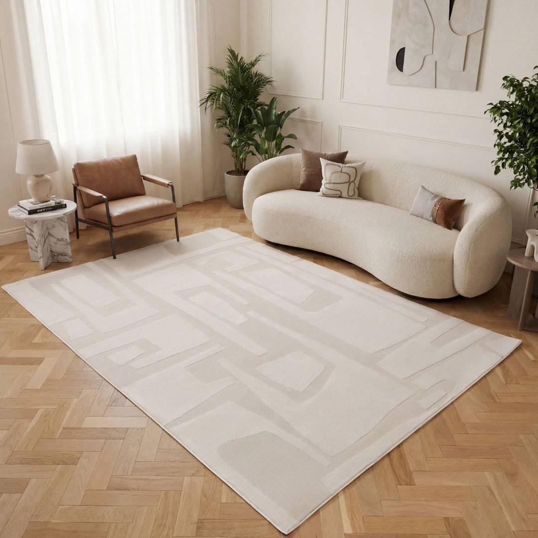 THE RUGS Loft Modern Abstract Area Rug Runner Soft Pile 160 x 230 cm