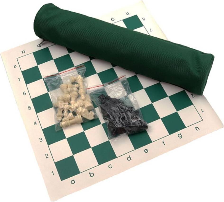 Portable Chess Set With Storage Bag