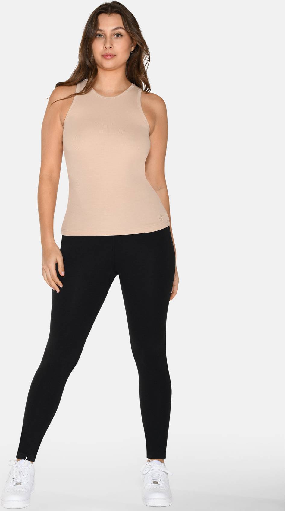 2-Pack Bamboo Tank Top Rib - White