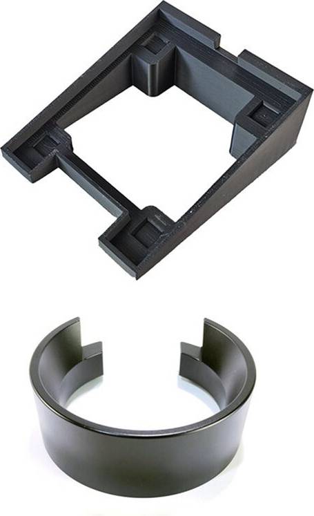 Kepptory Coffee Dosing Funnel Adapter Rings Tilting Base