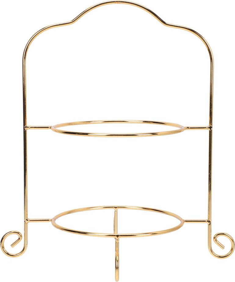Ohphcall 2 Tiered Plate Rack Cake Stand