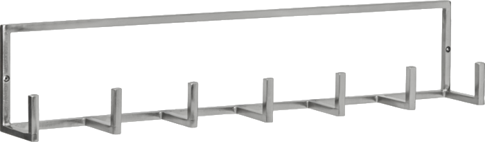 House Doctor Rack Silver Finish Tøjkrog