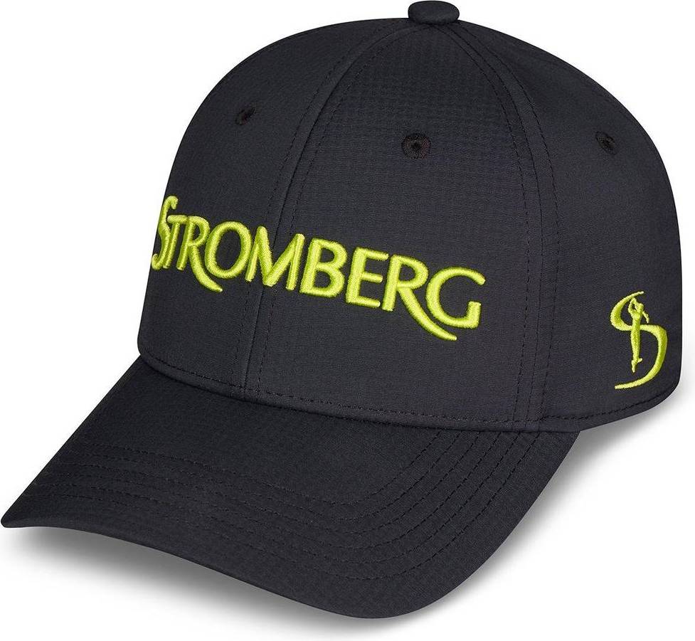 Junior Ripstop Golf Cap - Black