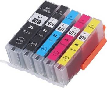 Multi-Color Ink Cartridges for Inkjet Printer