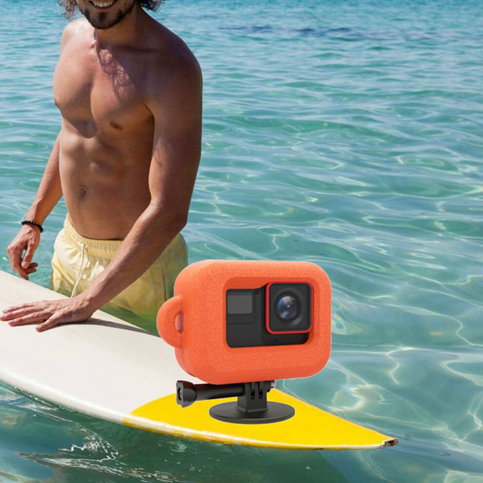 Orange Floating Protective Shell Insta360 Ace Pro Sports Camera