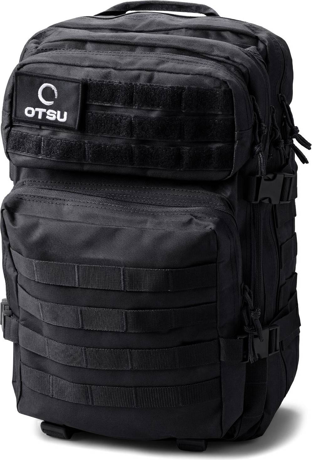 Otsu Modular Tactical Backpack with Patch Panel - Black