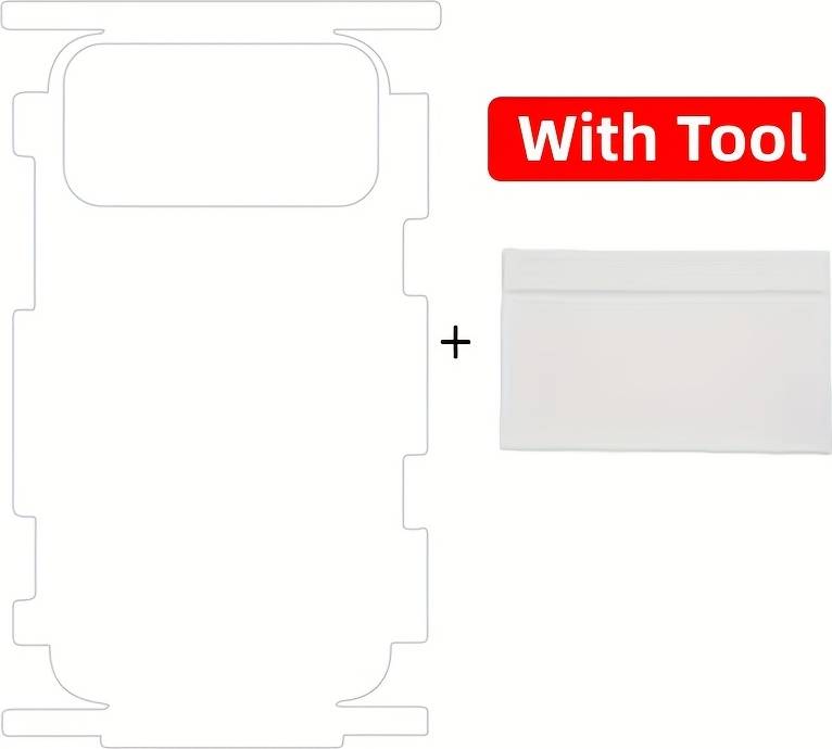 Temu Full-Coverage Matte Back Film Side Protection