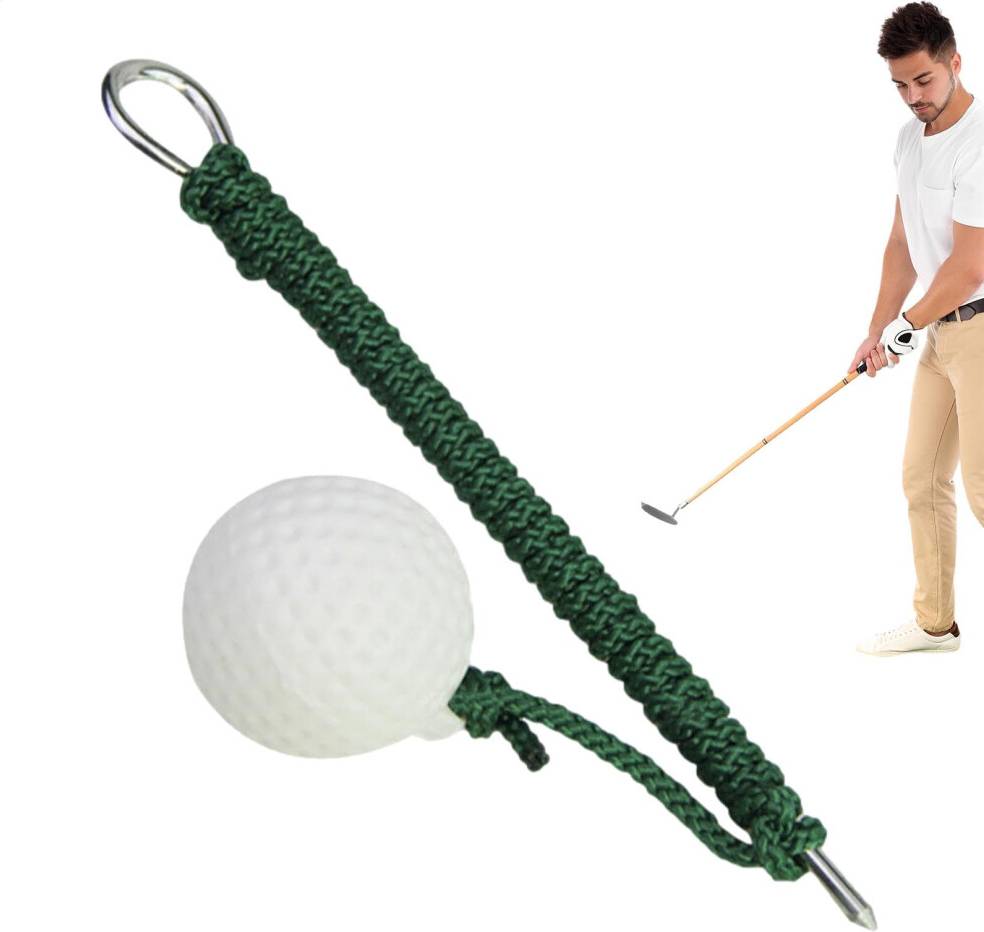 Golf Rope Swing Trainer with Ball Speed