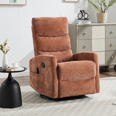 Swivel recliner Aukfa 360° Swivel Recliner Rocking Chair